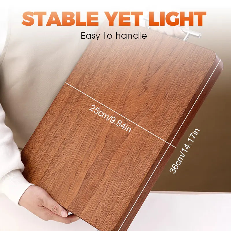 Durable Antibacterial Cutting Wood Board cetaut