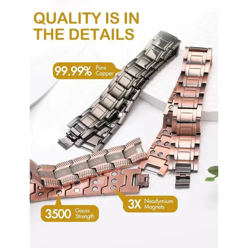 ⏳Begrenzte Zeit 50% Rabatt💥Copper magnetic bracelet——Relieve fatigue and promote blood circulation💖💖 cetaut