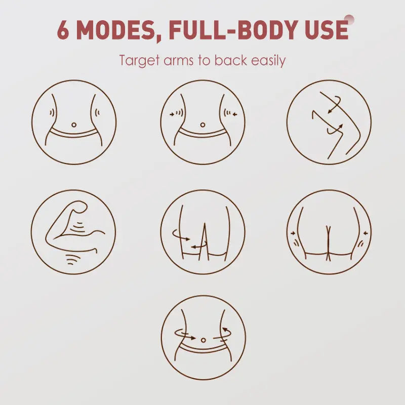 Mehrmodiger Wärme-Massagegürtel cetaut