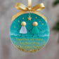 ⏳Freundschafts-Weihnachtsornament aus Seeglas🌊✨Von der Natur geformt und von Hand gefertigt💝