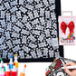 🛌 50% RABATT JETZT! ✨ DIY Maldecke mit Filzstiften - Waschbarer Stoff mit 10 Stiften für Kreatives Gestalten & Persönliche Deko 🎨✨