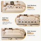 ⌛ Nur noch 3 Tage – 50 % auf alles! ⏰Moderner geometrischer Plüschsofaüberzug