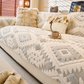 ⌛ Nur noch 3 Tage – 50 % auf alles! ⏰Moderner geometrischer Plüschsofaüberzug
