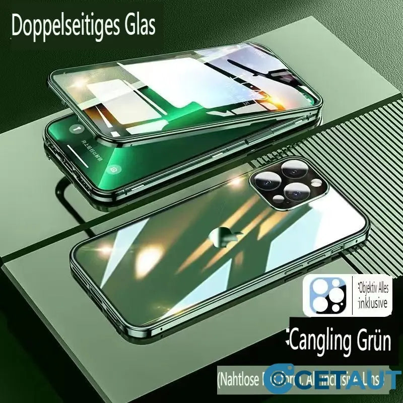 🛡️ Dein iPhone überlebt alles📱 iPhone Magnetische Allseitige Anti-Fall-Hülle cetaut