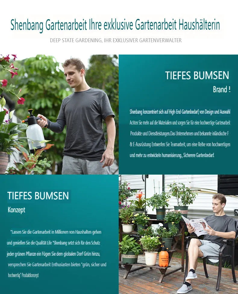 ⚙️ Innovativ & stromlos: Bewässerung durch physikalische Schwerkraft! ♻️ 100% recycelter Kunststoff + Gips | Umweltfreundlich & stabil cetaut